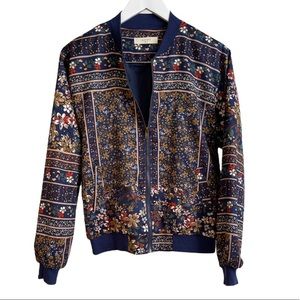 Elodie Floral Bomber Jacket